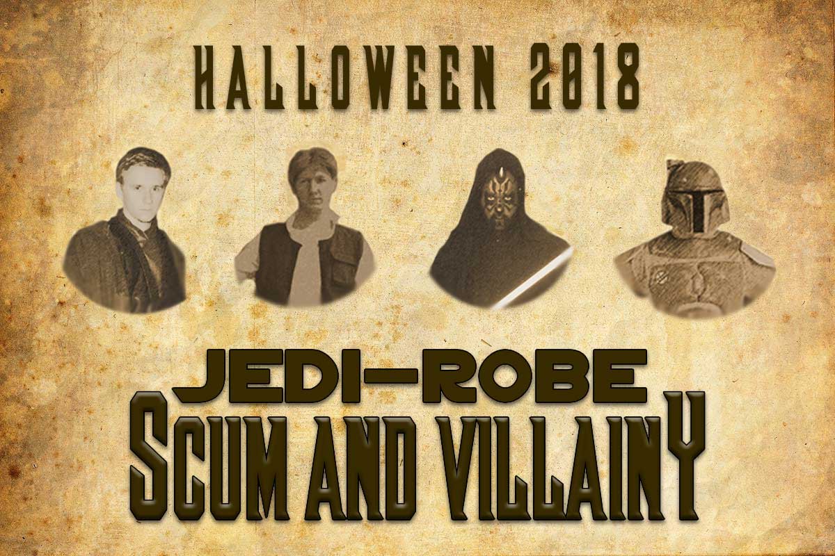 Star Wars Halloween 2018 costumes from JediRobeAmerica.com